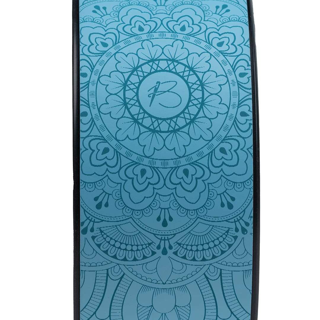 botthms botthms Blue PU Yoga Wheel Yoga Wheel